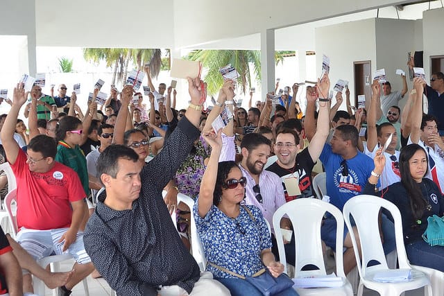 O Regimento das Assembleias Gerais do SINDJUS foi aprovado na última Assembleia da categoria, em 09 de julho.