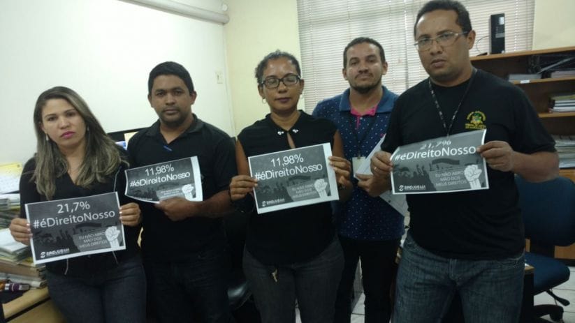 Servidores de Codó mobilizados em defesa de seus direitos