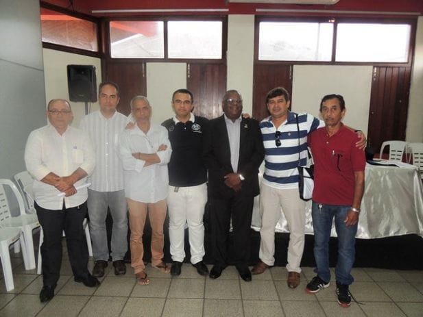 Heleudo Moreira (Sinpol), Francisco Saraiva (Sinfa-Força Sindical), Luís Carlos (Sindsale-ConLutas), Aníbal Lins (SINDJUS-MA), João Paulo (CSPB-CTB), Weber Henrique (UGT) e Henrique da Silva (Nova Central-NCST).
