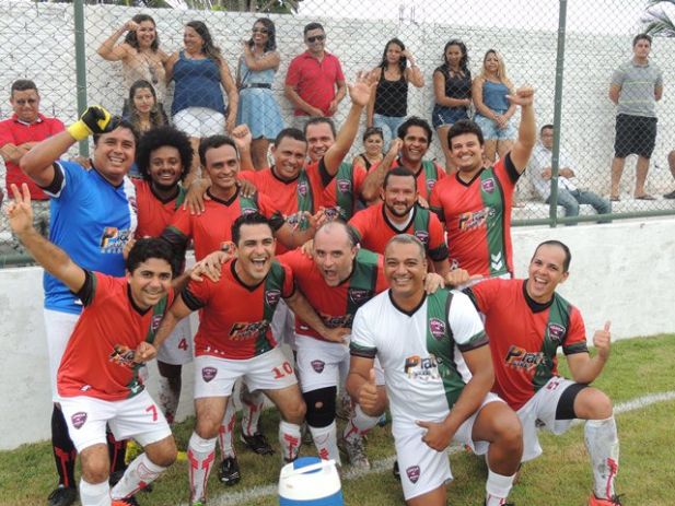 Longa Manus, após vencer a primeira partida da COPA SINDJUS/MA