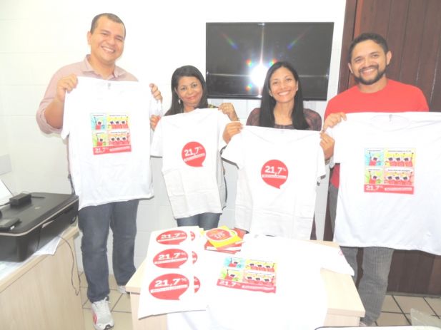 Os Kit's #éDireito Nosso já estão prontos para ser entregues aos servidores.