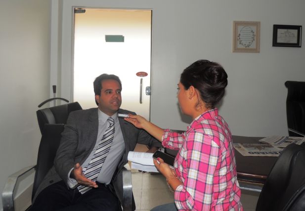 Entrevista com o deputado Edilázio Júnior (PV) para o programa Questão de Justiça.