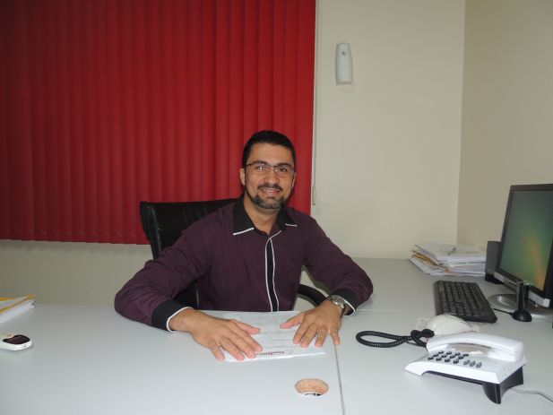 Márcio Luís, vice-presidente do SINDJUS-MA, que pode tirar dúvidas dos servidores.