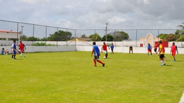 Jogo teste realizado pelo sindicato em 15 de maio. Foto: Arquivo