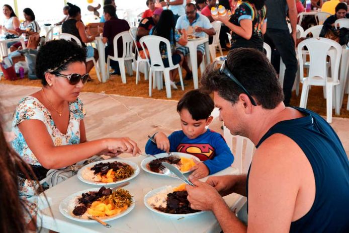 Feijoada em família!
