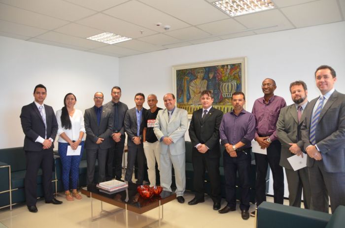 O SINDJUS-MA esteve representado pelo (presidente em exercício), Márcio Luis Andrade Souza.