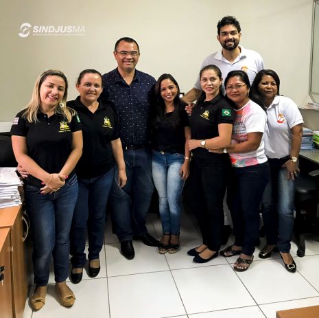 Visita da direção do Sindjus-MA a Carutapera