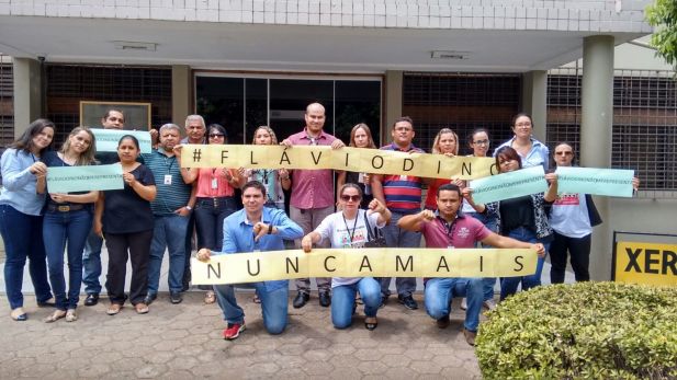 Servidores de Imperatriz dizem NÃO as arbitrriedades do governo #FlavioDinoNuncaMais