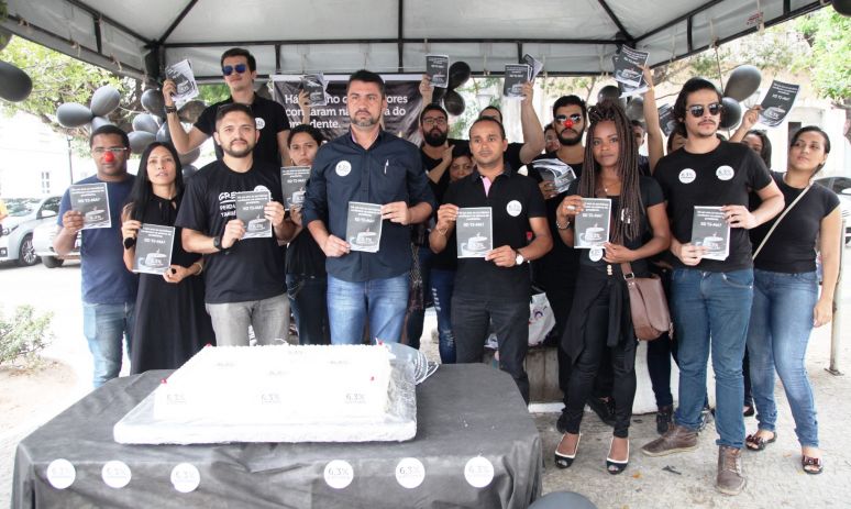 Manifestação dos servidores em São Luís
