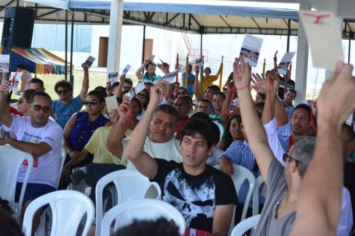 Em Assembleia Geral no último dia 04, os servidores aprovaram o remanejamento da GPJ para o pagamento das perdas inflacionárias.