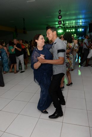 Com o professor e parceiro de dança Alan 