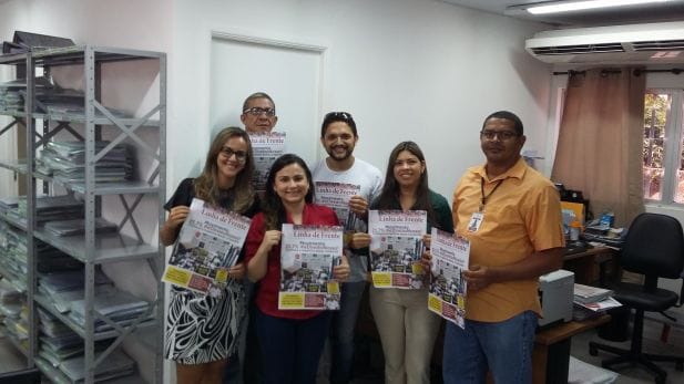 Servidores da Vara da Família em São José de Ribamar, também garantiram sua adesão ao movimento #éDireitoNosso
