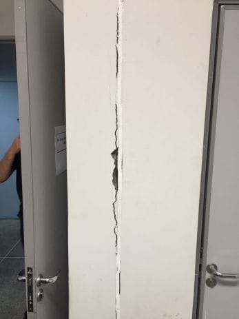 Apesar do aumento de rachaduras no prédio o TJ-MA afirma que o prédio não corre risco de desabar.