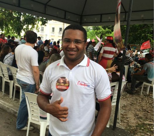 George de Jesus, diretor de Cultura irá coordenar a logística para GREVE GERAL pelas Perdas Inflacionárias 2013 da categoria.