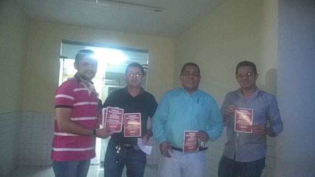 Em Grajaú os servidores declararam apoio ao movimento paredista da categoria.