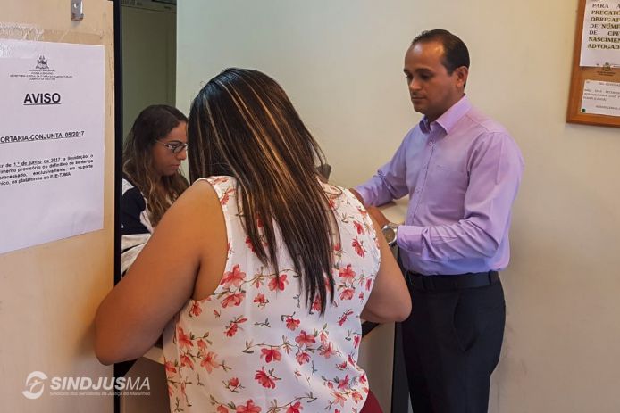As visitas são realizadas para pedir celiridade no andamento dos processos