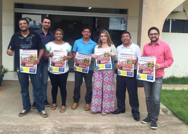 Comarca de Carolina - Rafael Maia, Márcio, Eliamary, Rony Von,  Fabiola, Francisco e Artur.