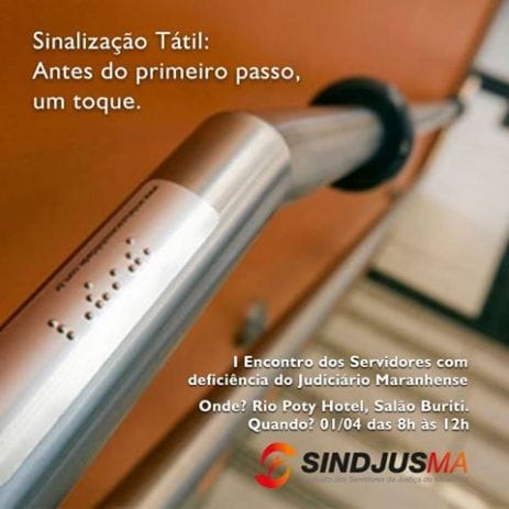 O objetivo do Sindjus-MA com esse evento é debater a acessibilidade no ambiente de trabalho e ouvir os filiados para também melhorarem tais condições no Sindicato.
