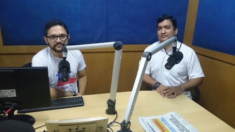 O periscope já está sendo usado nas transmissões ao vivo do programa Questão de Justiça, aos sábados, a partir das 10 horas.