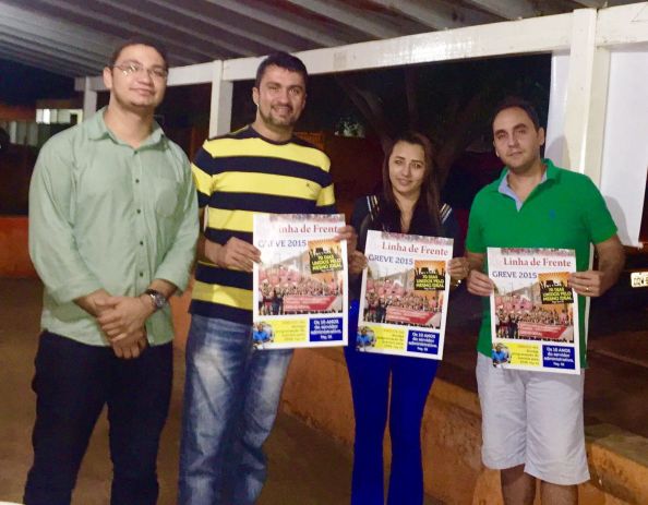 Comarca de São Franciso do Maranhão -  Alfredo, Márcio, Lucineide e Diego.