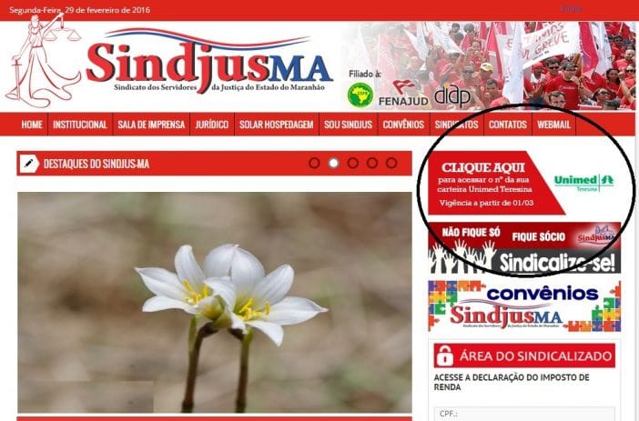 Na home do nosso site, há um bannerexclusivo para você clicar e ter acesso ao número da sua carteira Unimed Teresina.